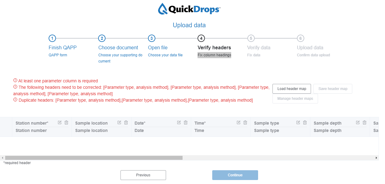 Upload Data to QuickDrops – Help Center QuickDrops